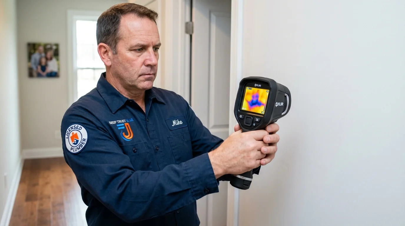 Thermal imaging leak detection by Johns Plumbing LLC in Phoenix